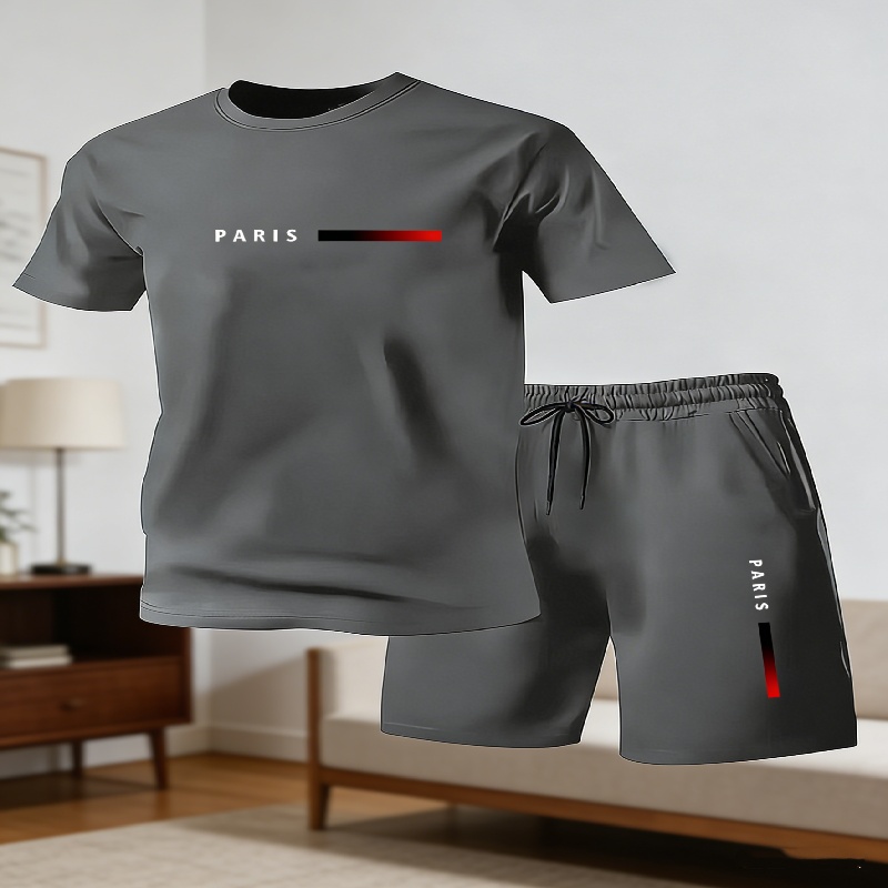 Summer Clothing For Young Men - Ensemble deux pièces décontracté pour homme