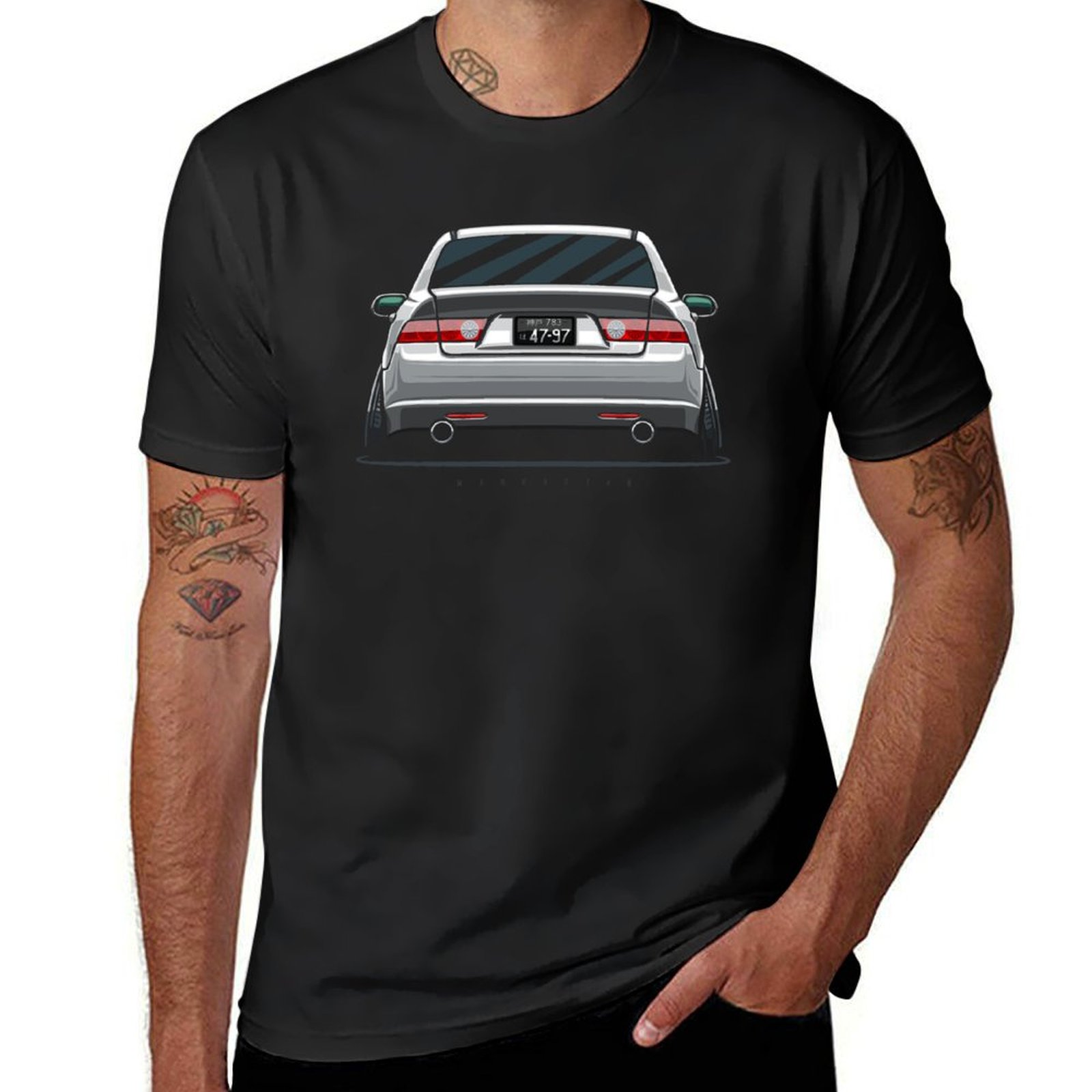 Summer Clothing Aesthetic - T-Shirt Accord 7 (TSX) pour hommes,