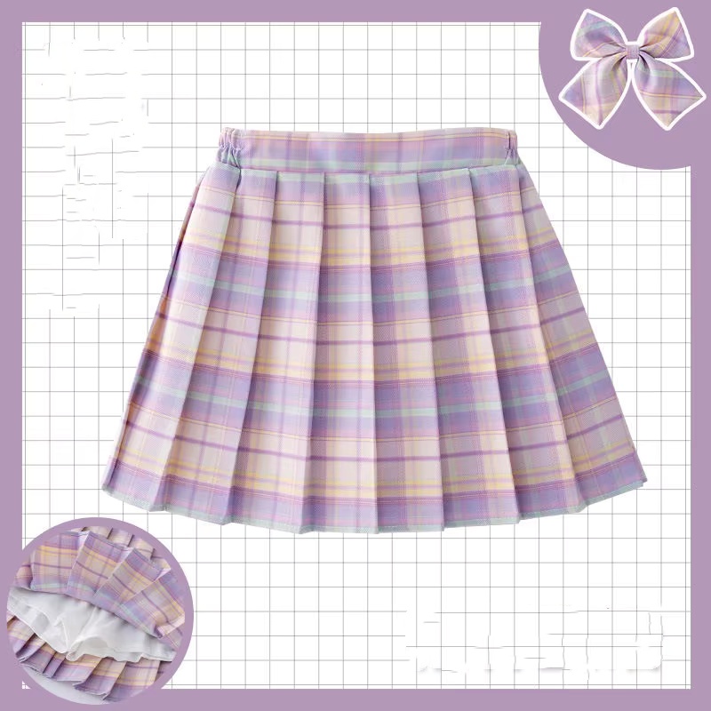 Summer Clothing Teens - Jupe à carreaux pour enfants, vêtements
