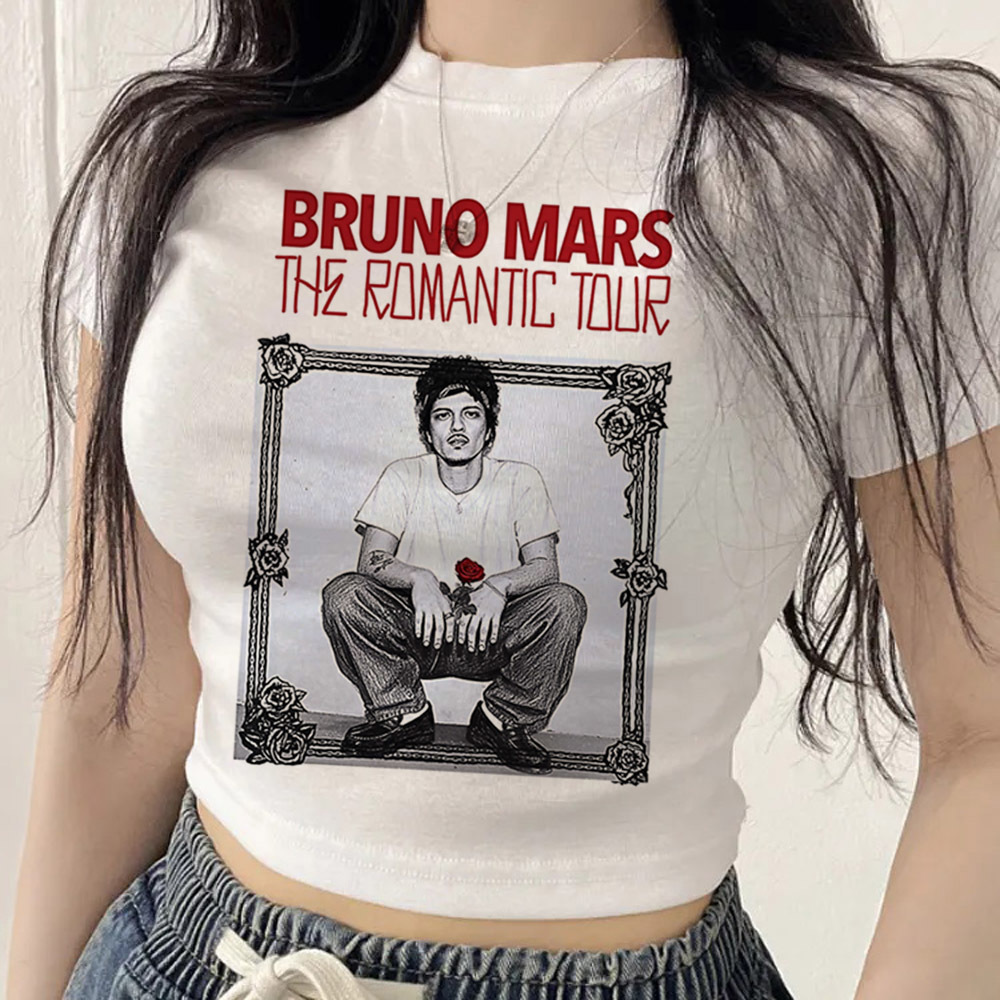 Bruno Mars crop top teen anime - Summer Clothing Teens avis et prix