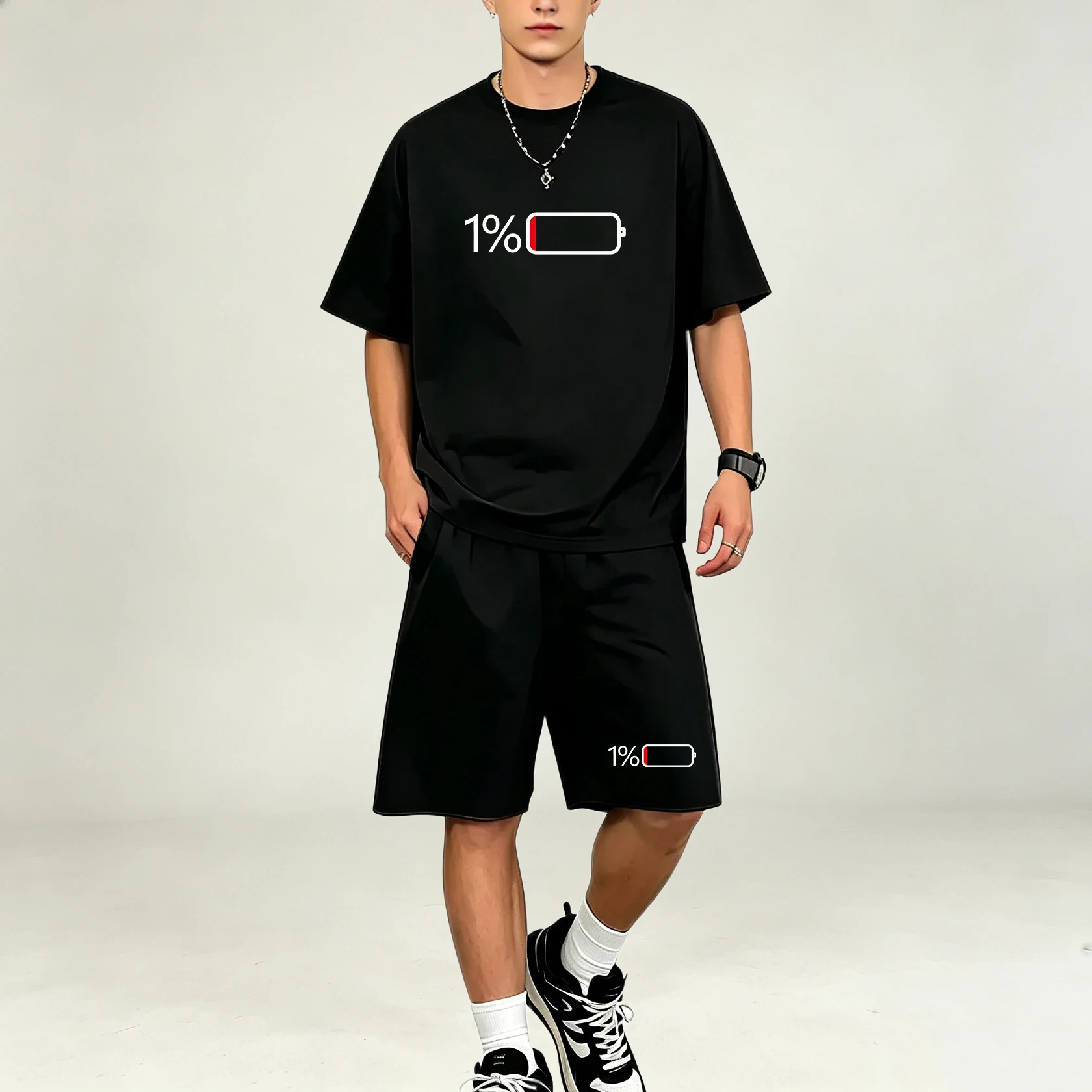 Ensemble de t-shirts pour homm - Summer Clothing For Young Men avis et prix