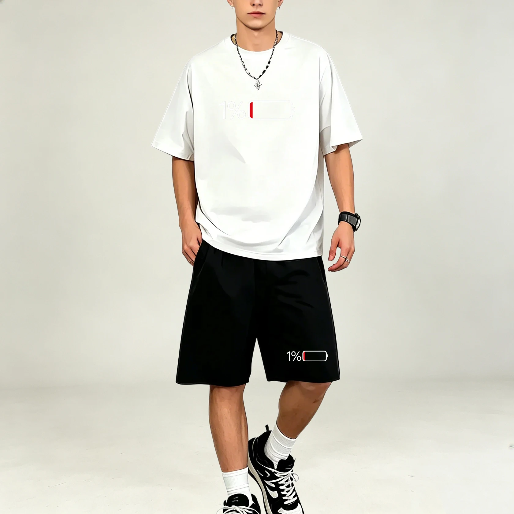 Ensemble de t-shirts pour homm - Summer Clothing For Young Men avis et prix