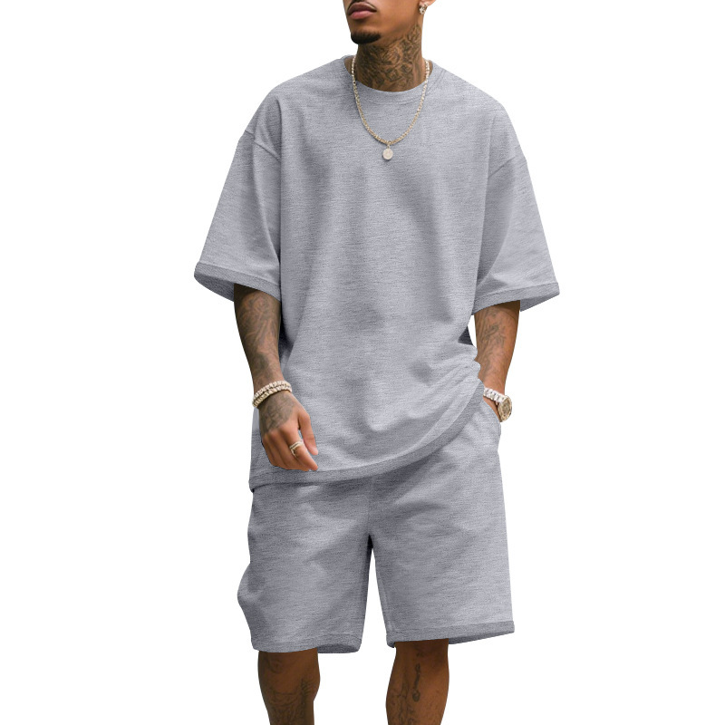 Ensemble décontracté deux pièc - Summer Clothing For Young Men avis et prix
