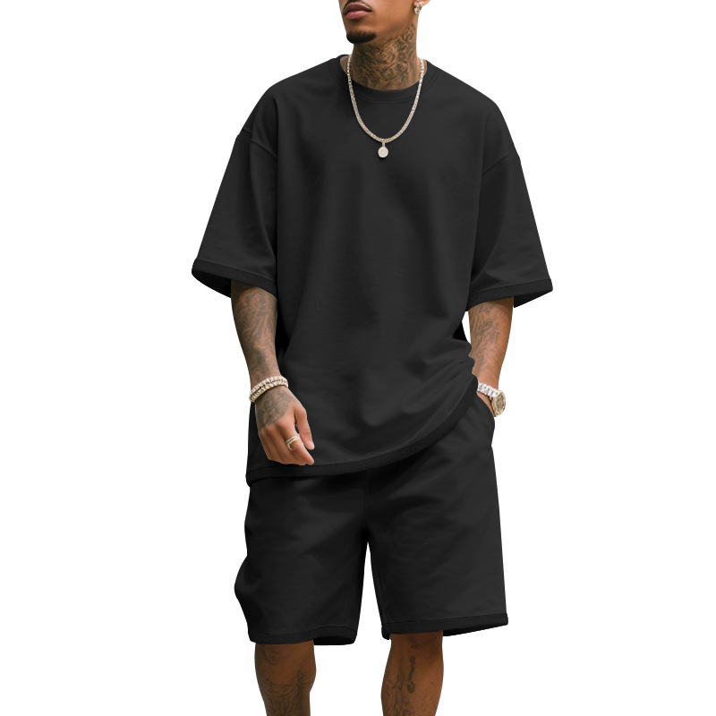 Ensemble décontracté deux pièc - Summer Clothing For Young Men avis et prix