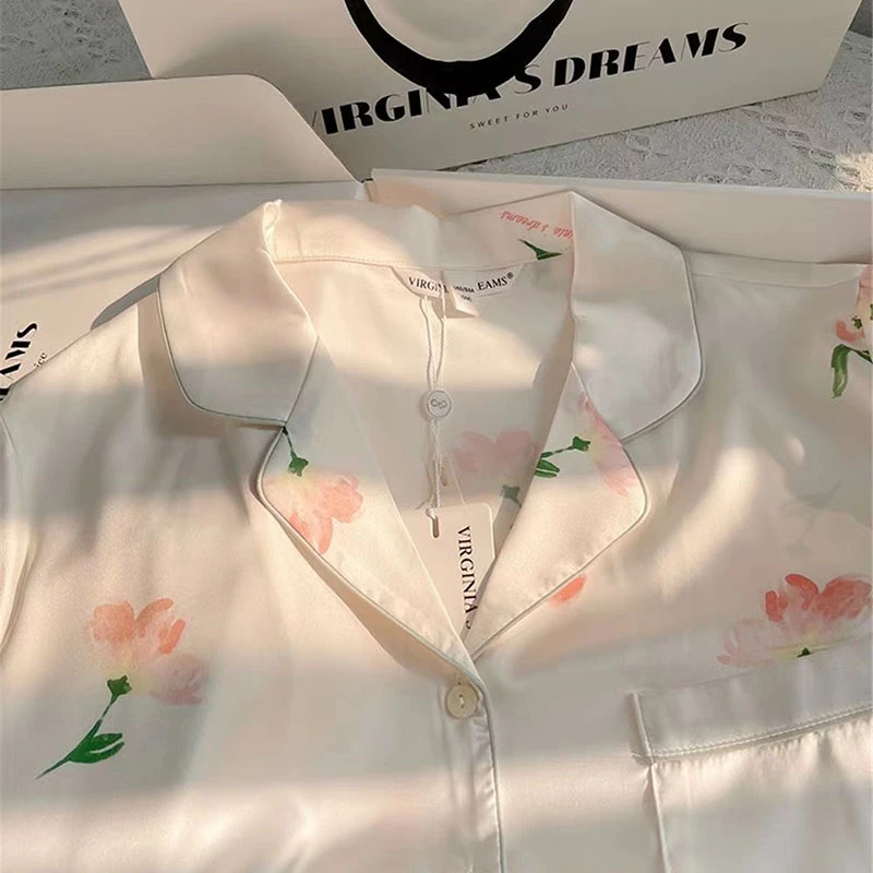 Ensemble pyjama d'été en fauss - Summer Clothing Collection avis et prix