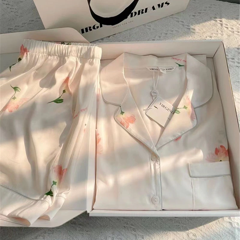 Ensemble pyjama d'été en fauss - Summer Clothing Collection avis et prix