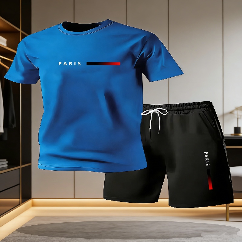 Ensemble deux pièces décontrac - Summer Clothing For Young Men avis et prix