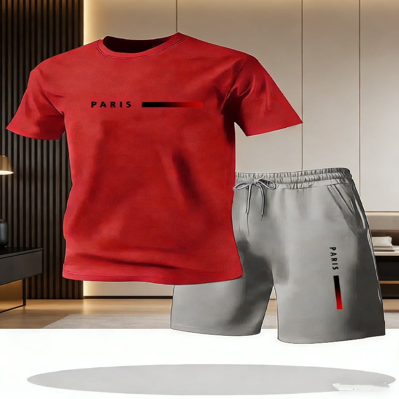 Ensemble deux pièces décontrac - Summer Clothing For Young Men avis et prix