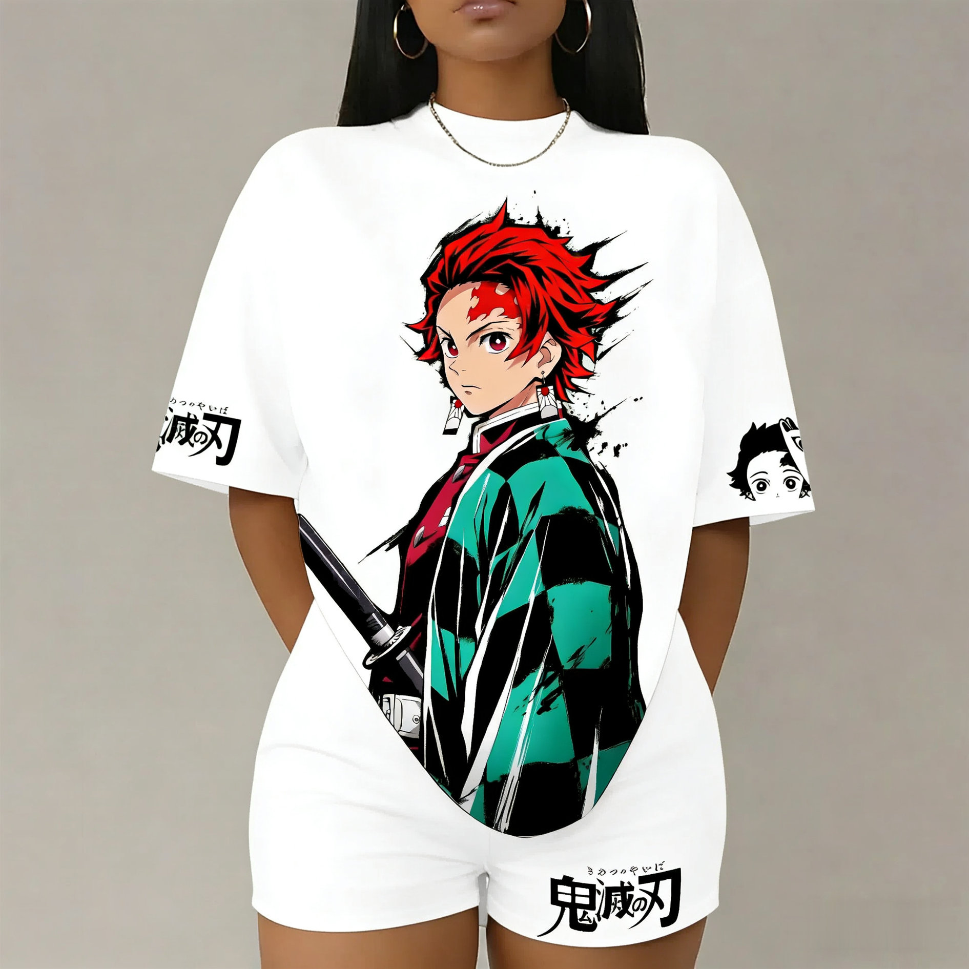 Demon Slayer Street Trend Marq - Summer Clothing Good Quality avis et prix