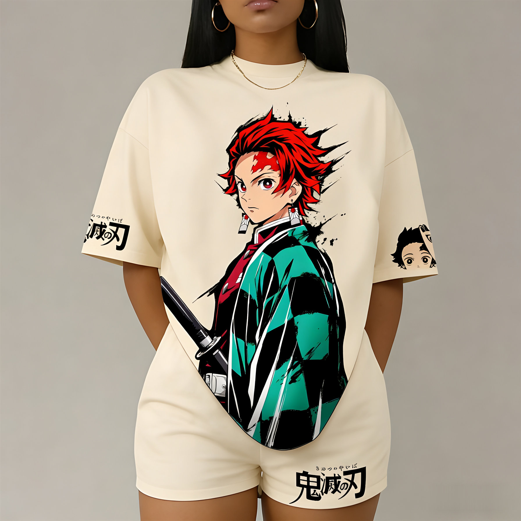 Demon Slayer Street Trend Marq - Summer Clothing Good Quality avis et prix