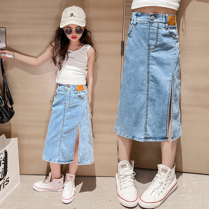 Jupe en jean pour adolescentes - Summer Clothing Teens avis et prix