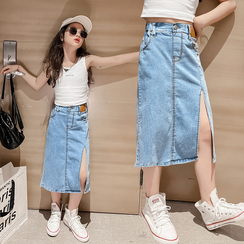 Jupe en jean pour adolescentes - Summer Clothing Teens avis et prix