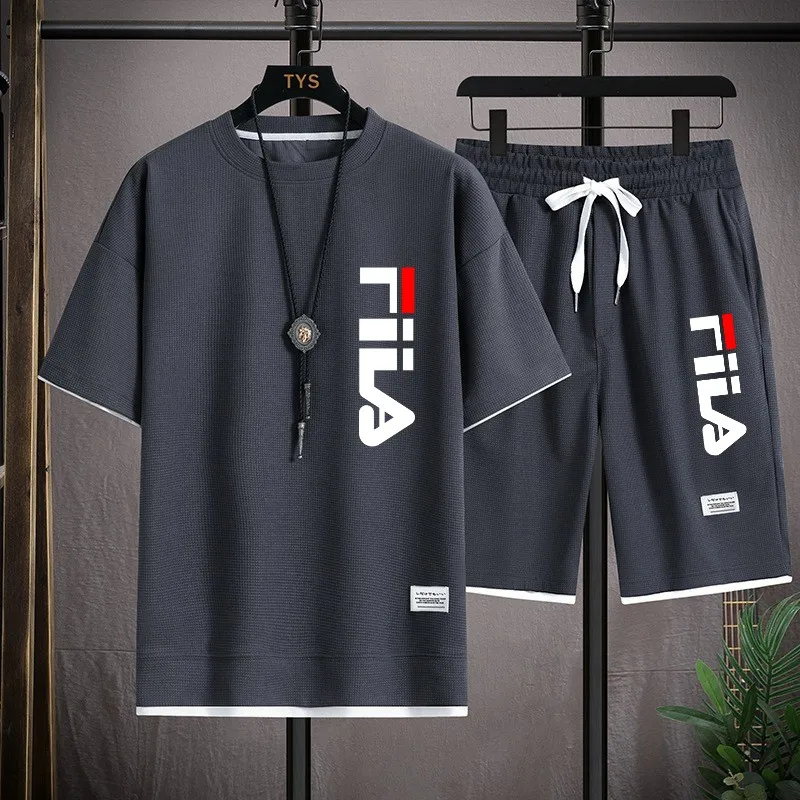 Nouvel ensemble 2 pièces pour  - Summer Clothing For Young Men avis et prix