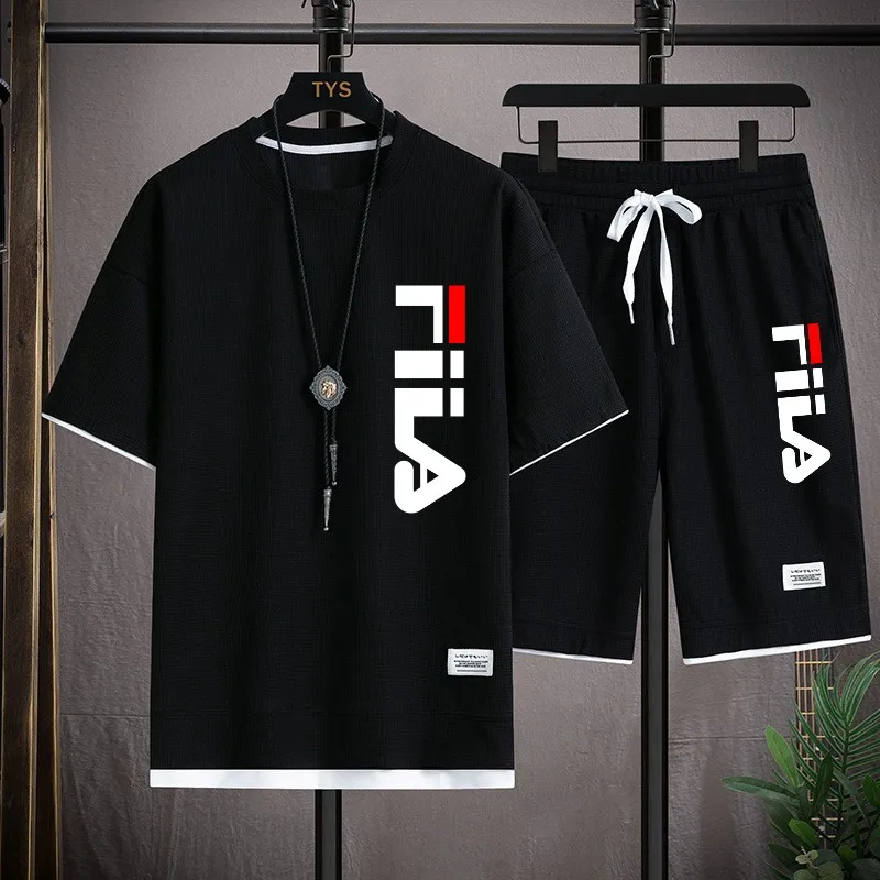 Nouvel ensemble 2 pièces pour  - Summer Clothing For Young Men avis et prix