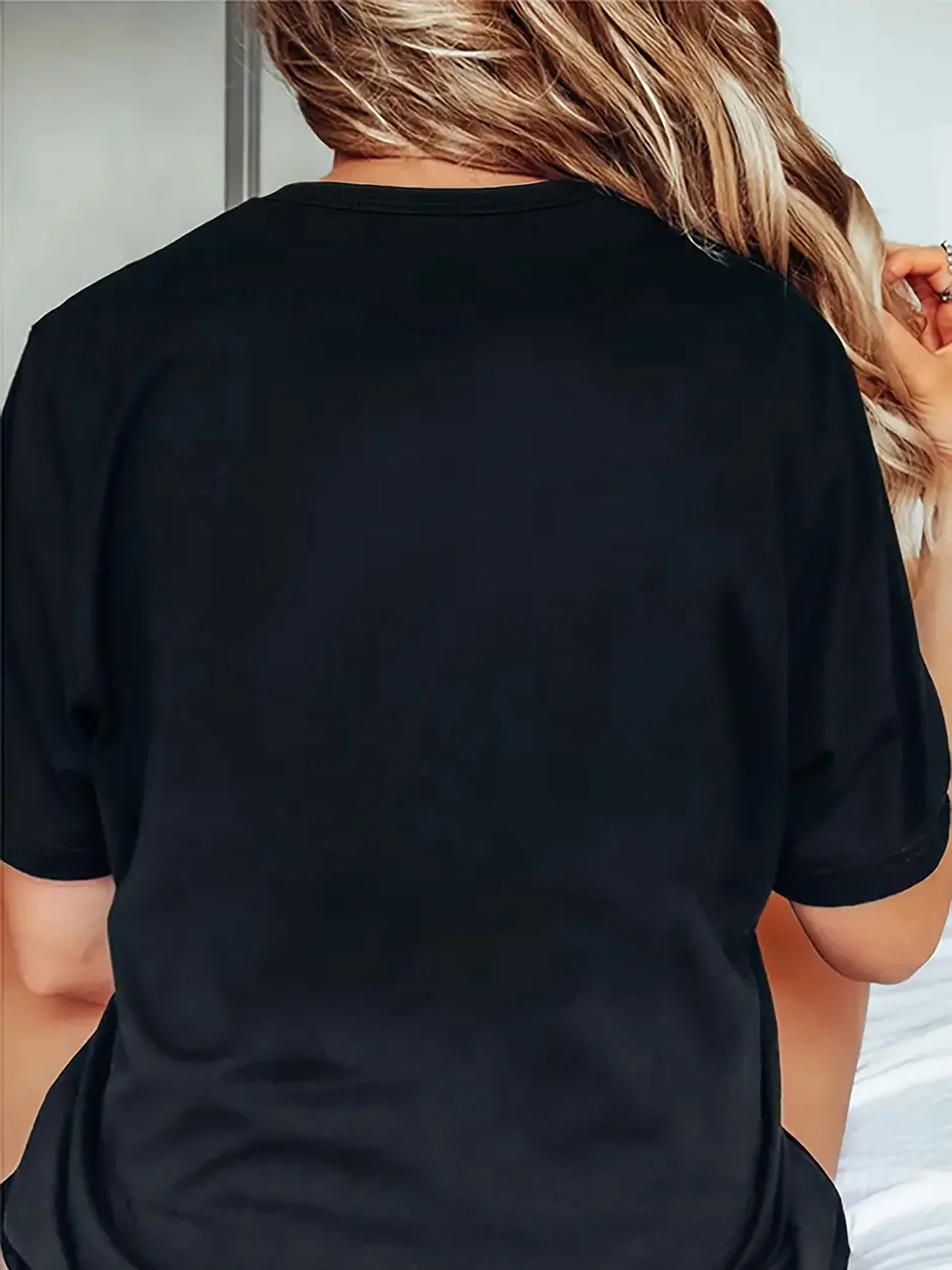 T-Shirt col rond décontracté p - Summer Clothing Palette avis et prix