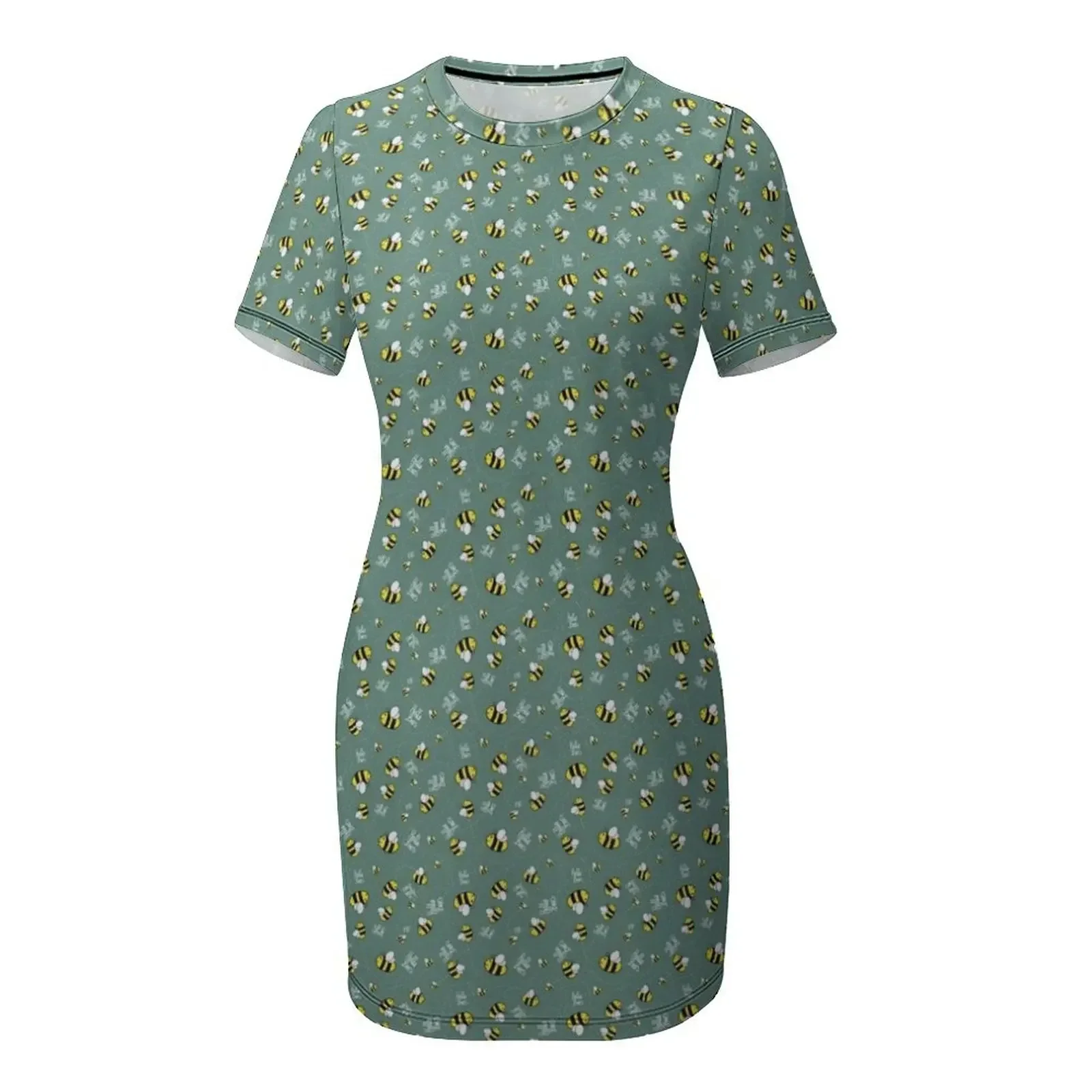 Hello Bees - Robe verte à manc - Summer Clothing Trends For Women 2026 avis et prix