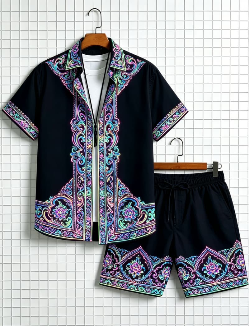 Ensemble chemise et short pour - Summer Clothing Types avis et prix