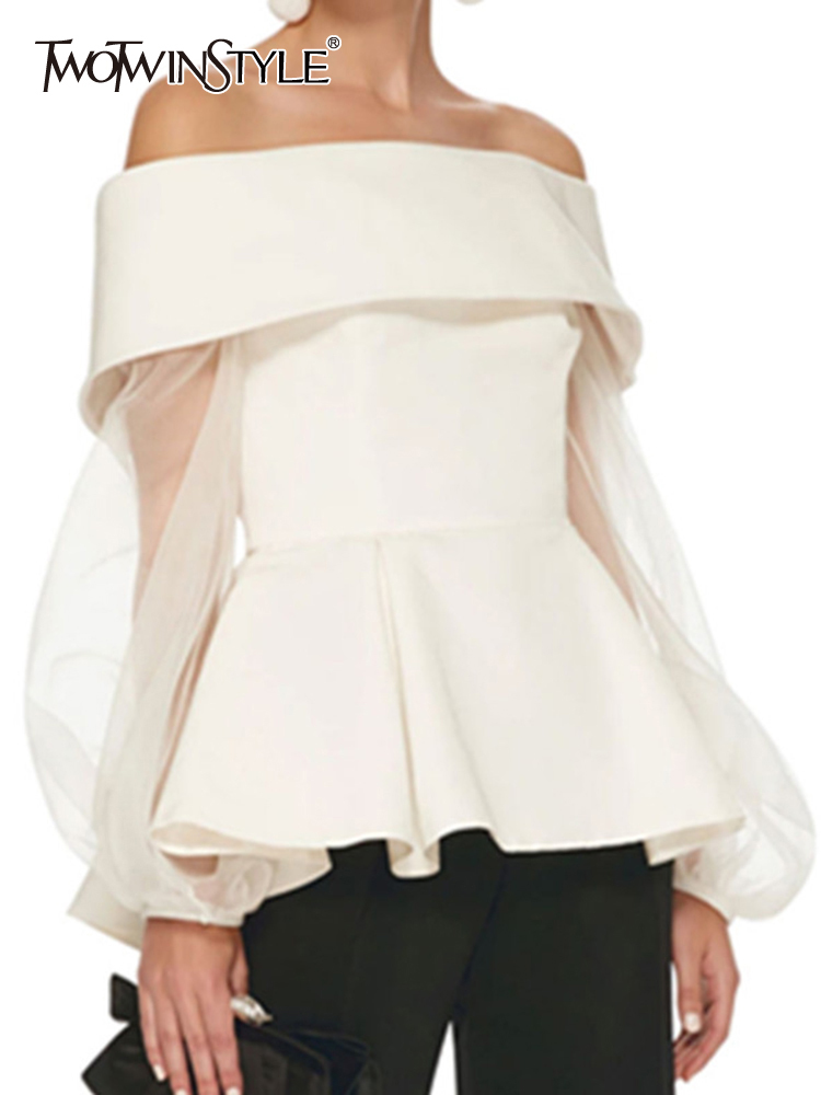 TWOTWurea YLE-Chemisier blanc  - Summer Clothing In Winter avis et prix