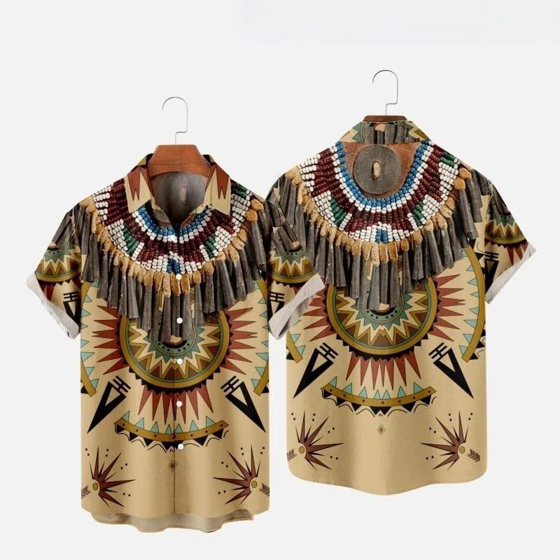 Chemises de plage imprimées 3D - Indian Summer Vintage Clothing avis et prix