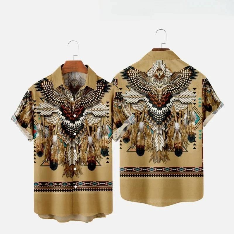 Chemises de plage imprimées 3D - Indian Summer Vintage Clothing avis et prix