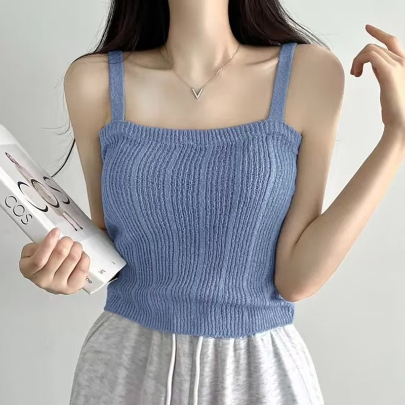 Haut caraco tricoté pour femme - Summer Clothing Teens avis et prix