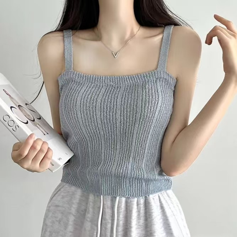 Haut caraco tricoté pour femme - Summer Clothing Teens avis et prix